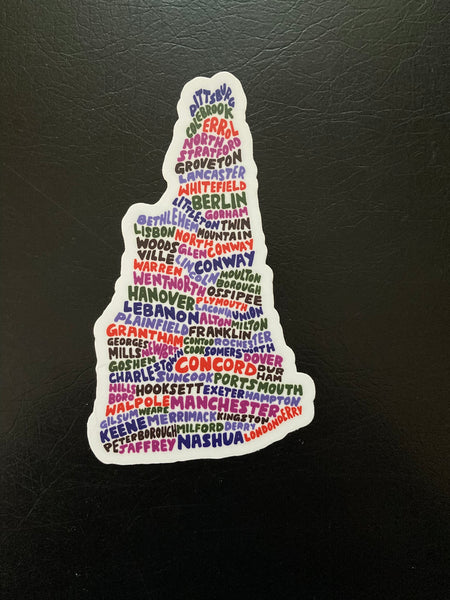 NH Towns Sticker